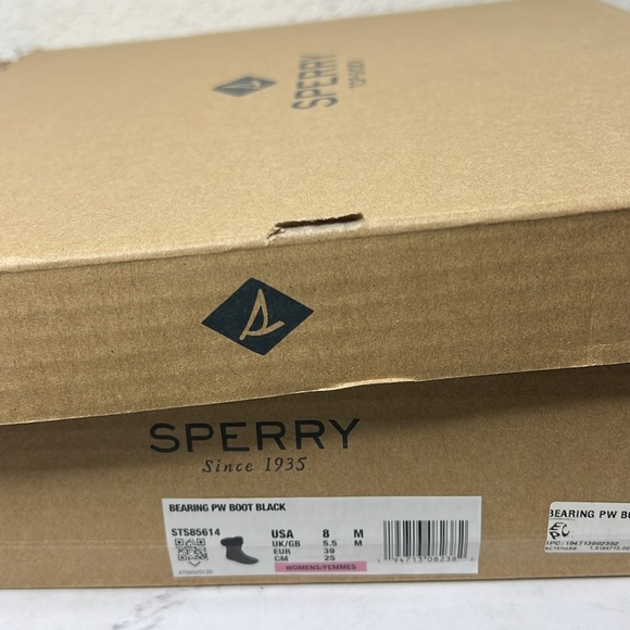 Sperry Black Winter Boots - Picture 10 of 10